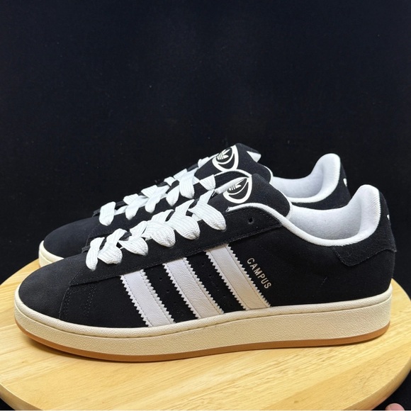 Men\'s Adidas Originals Campus 00s Shoes - Core Black / Cloud White HQ8708  001